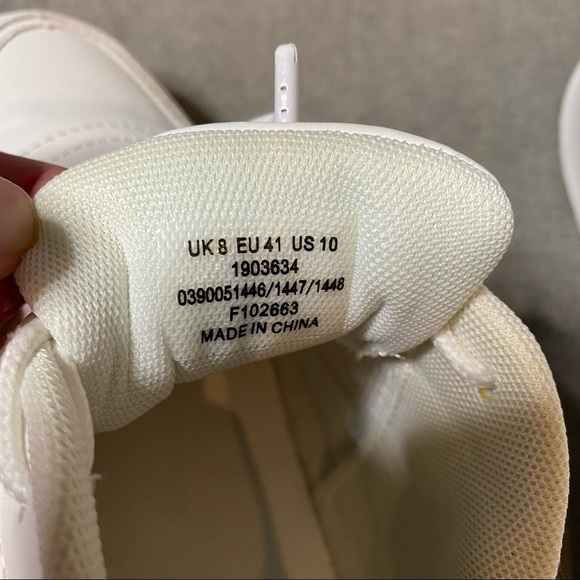 ASOS Design Degree Chunky Rainbow Sneakers - Picture 8 of 9